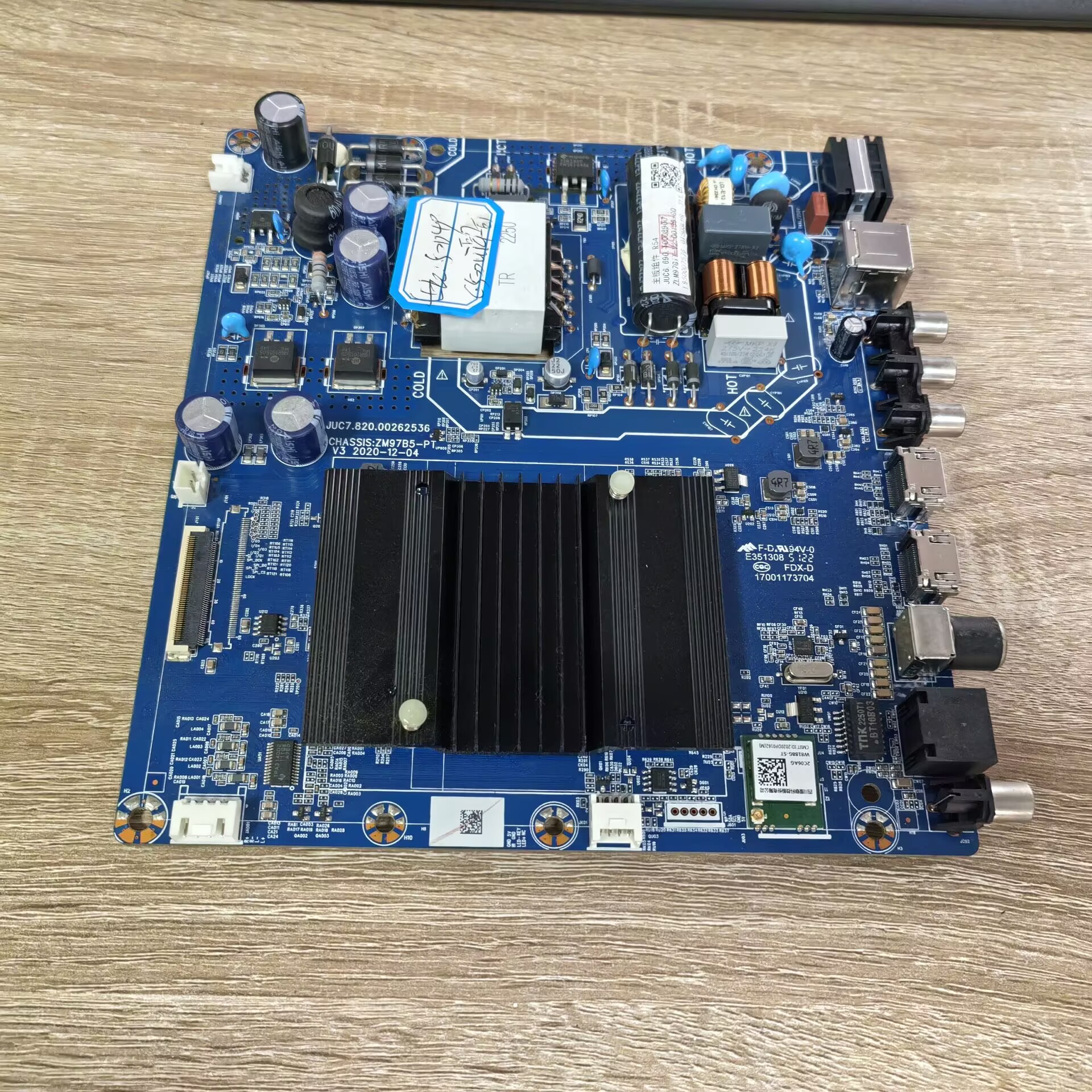 长虹50D4P电视主板JUC7.820.002