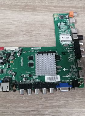 AA统帅LE55LNW3 主板T.MS608.81 配屏SM550SDS201实物图 测好发货