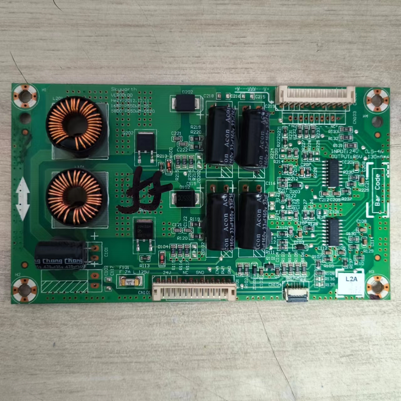 创维55E680E55E7DRS恒流板