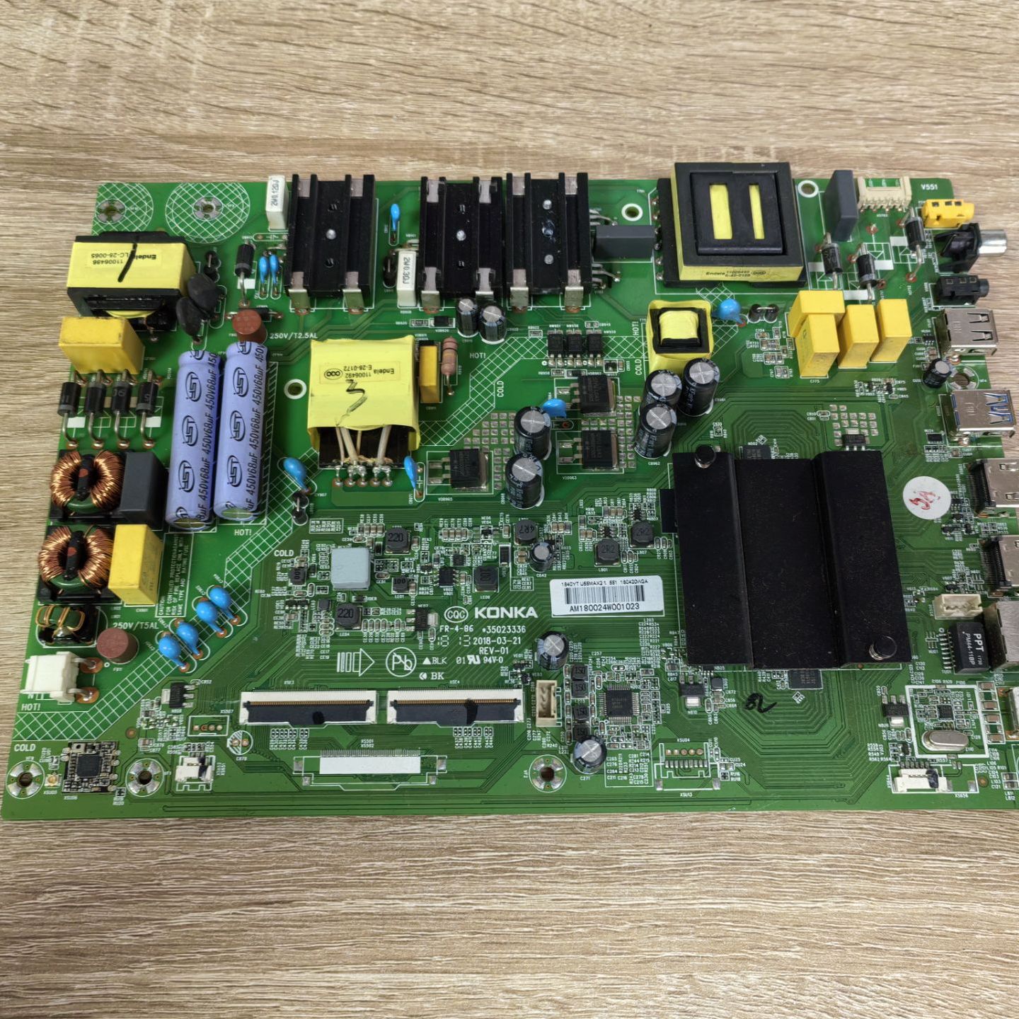 康佳U55MAX2主板35023336配屏