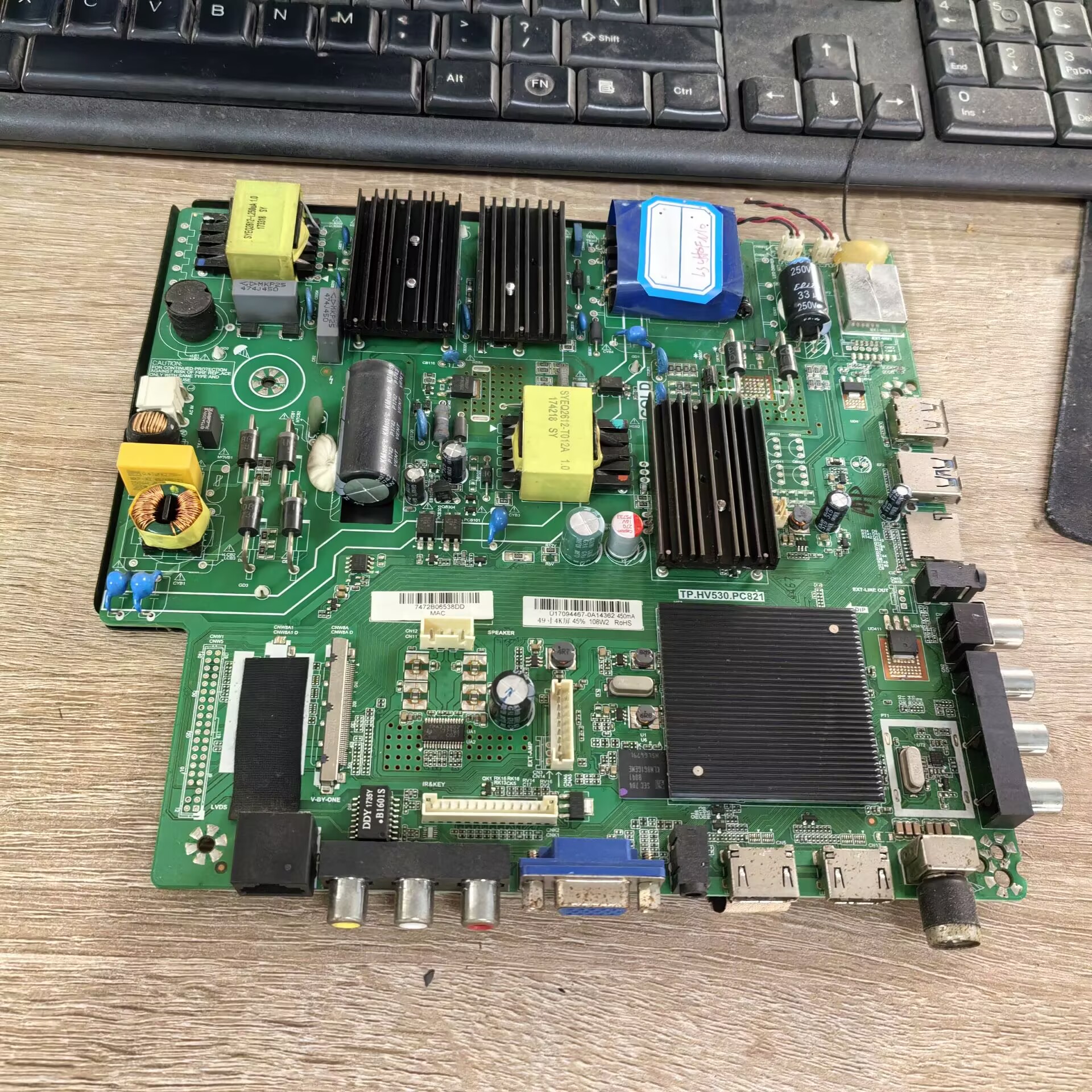 4K主板TP.HV530.PC821(50V-90V)*