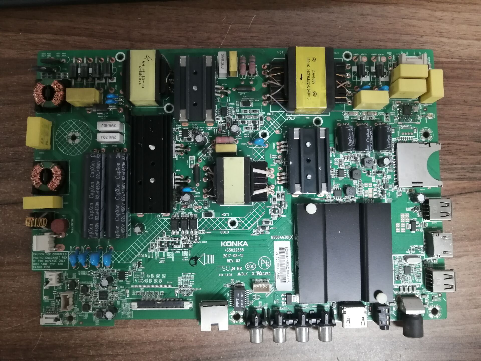 康佳A49S/B55U/WLED4950主板