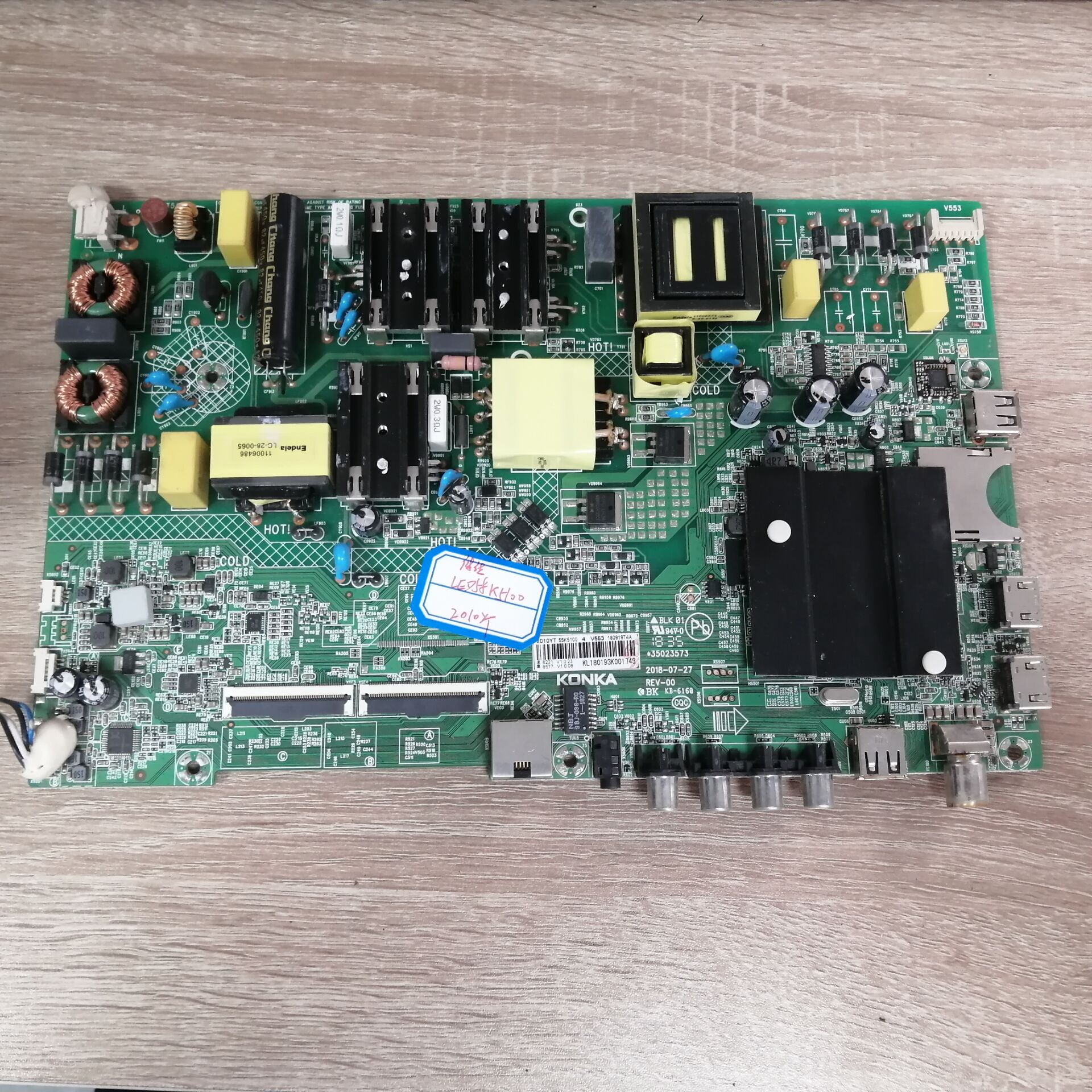 康佳LED55K5100主板3502主板