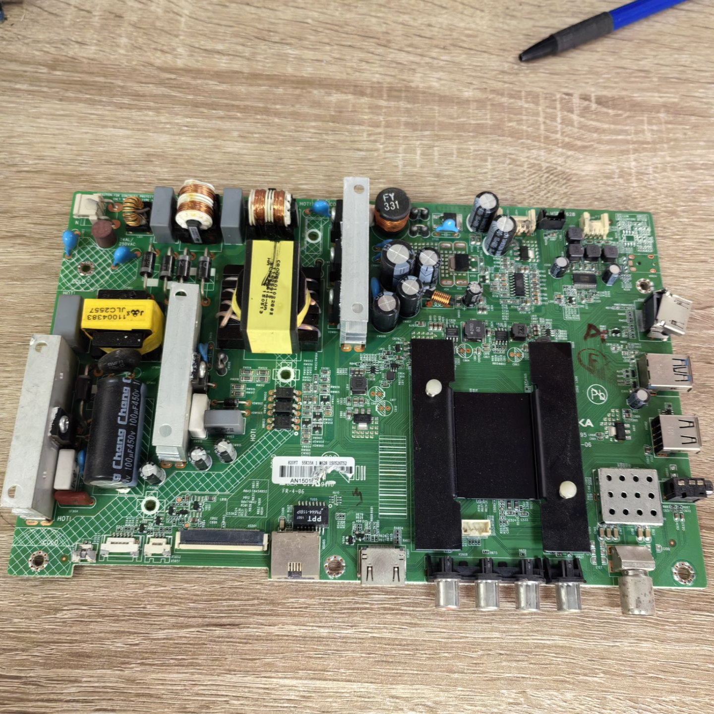 康佳LED55K35A主板35020995配屏