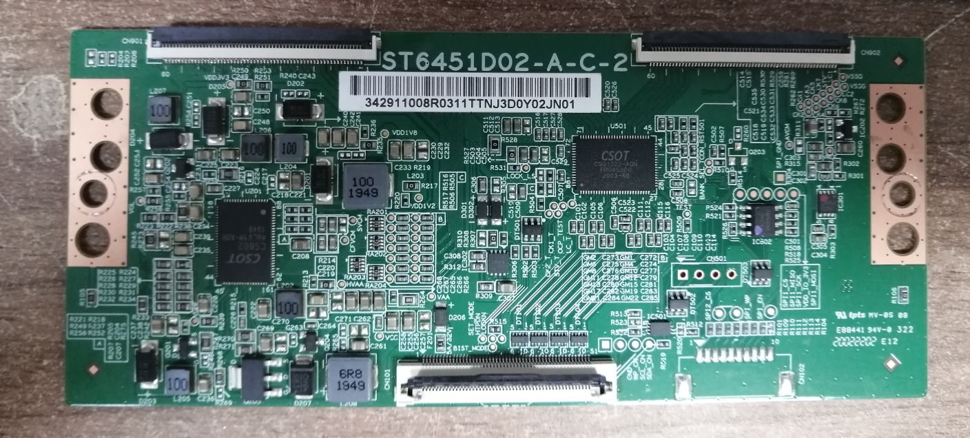 原装海尔65T61逻辑板ST6451D02