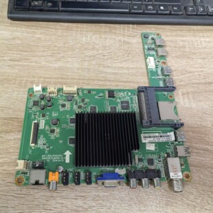 长虹40Q1N液晶电视机主板 JUC7.820.00102052 屏V400DK1-KS1实拍