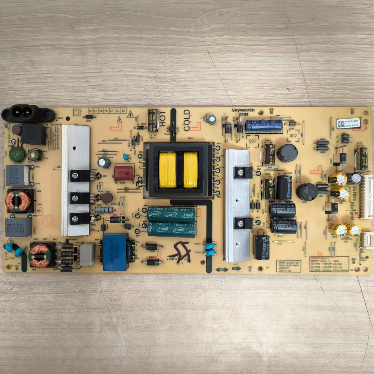 创维55G355H555K6D电源板