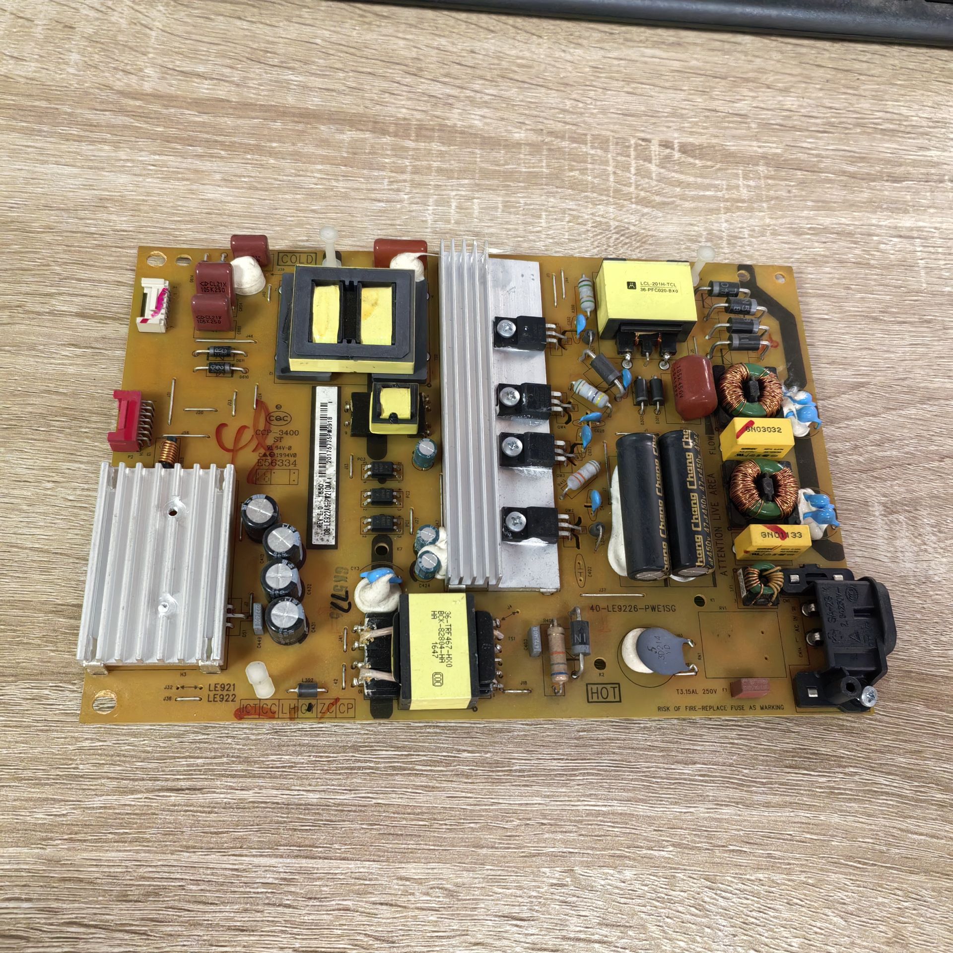 TCLL48P1-CUD原装电源主板40-L