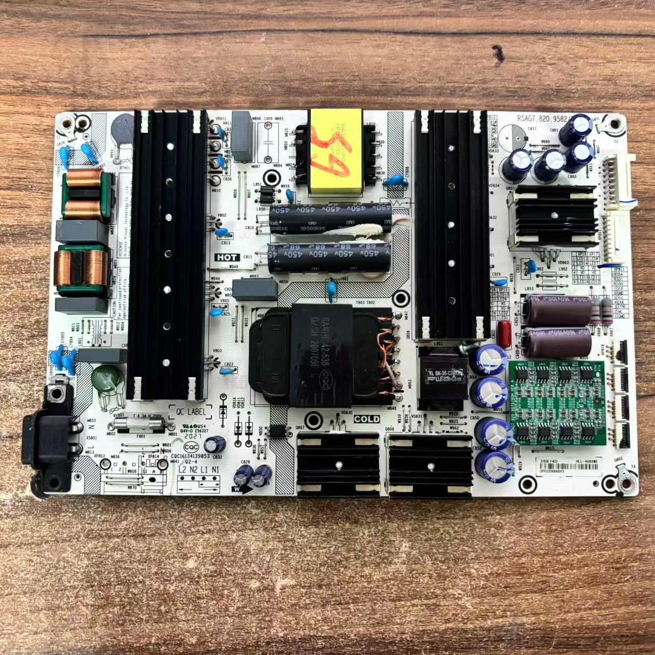 原装海信65A7F 65S7F东芝65C340F电视电源板RSAG7.820.9582/R0H