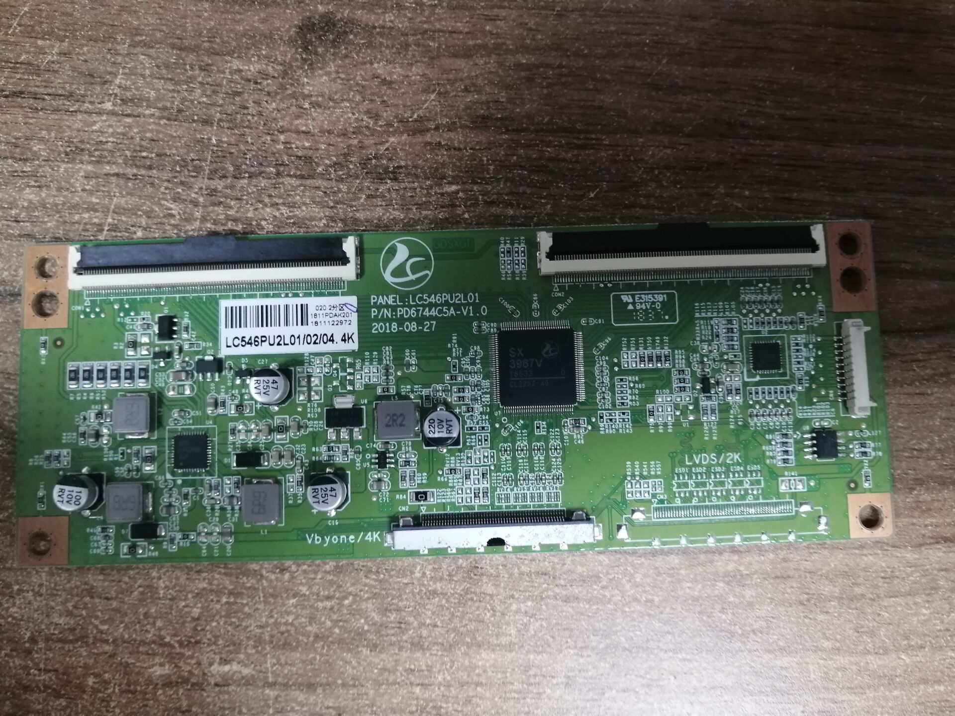 乐视D55PUC2N逻辑板LC546