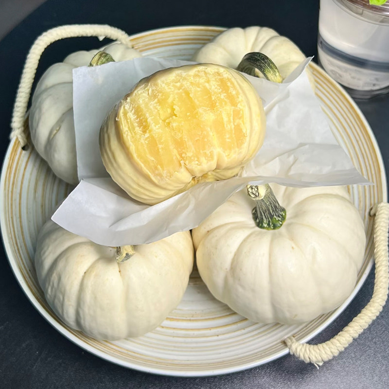 奶油贝贝南瓜绵密如奶甜而不齁细腻沙软的果肉