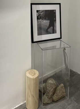服装店中岛展示台亚克力流水台