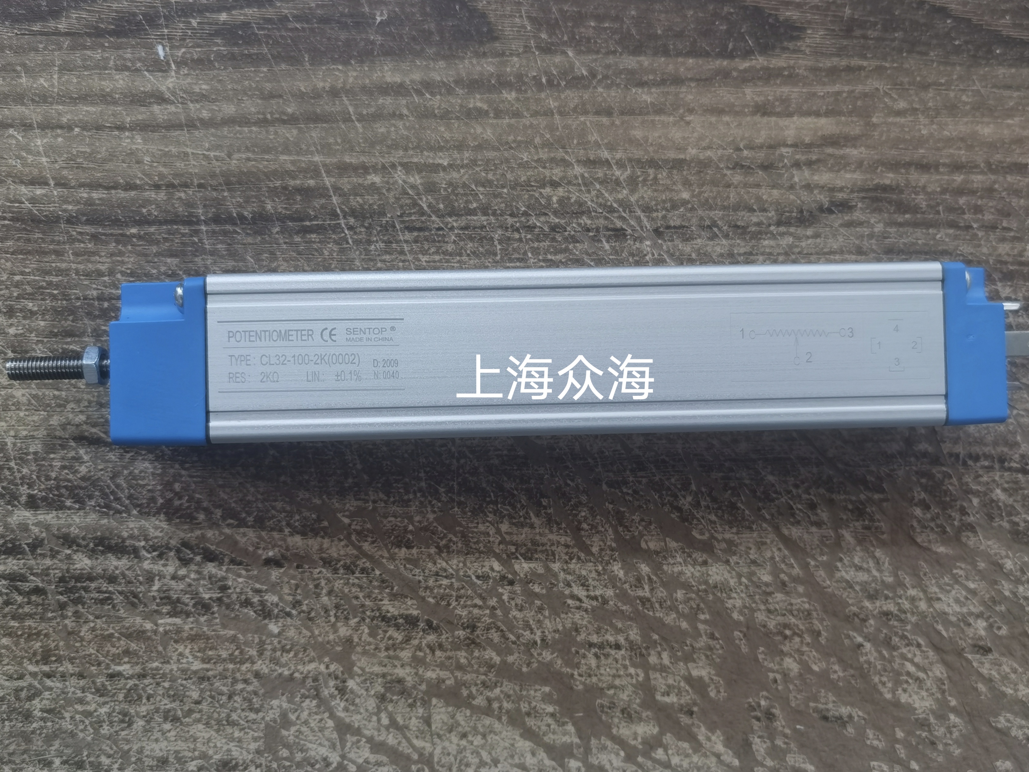 CL32-100-1K 2K 5K 10K 思博 SENTOP 直线位移电位器 原装正品