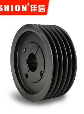 JASHION 欧标锥套式电机皮带轮SPZ85-05铸铁三角皮带盘1610锥套