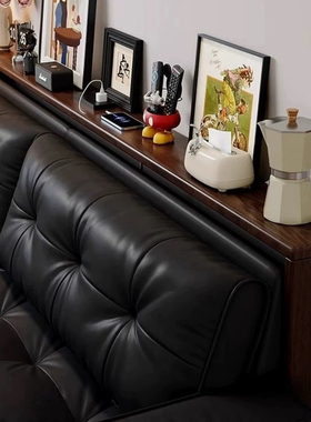 沙发后置物架实木靠背柜超薄墙边柜缝隙收纳背几极窄夹缝桌长条桌