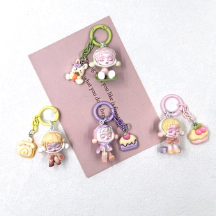 DIY泡泡SP温度系列钥匙扣自惬意手机链畅想里手机挂件卡通包挂