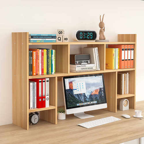 实木简约多功能宿舍书柜置物架