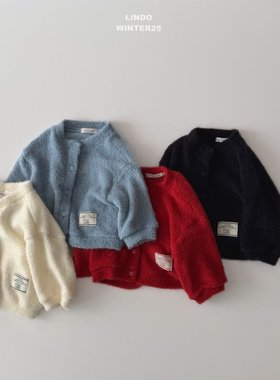 beni韩国童装2025冬新款lindo儿童保暖外套男女童户外毛绒外衣