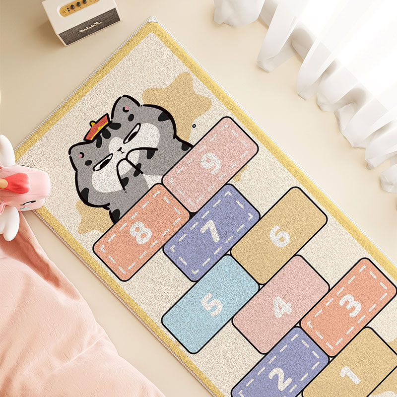 吾皇万睡床边毯子仿羊绒垫子柔软床尾毯防掉床可爱地板垫防滑卧室,模玩/动漫/周边/娃圈三坑/桌游,动漫水杯/居家/百货,淘宝优惠券,粉丝福利购,淘宝优惠卷