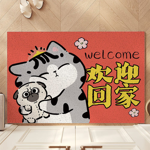 吾皇万睡丝圈入户门垫