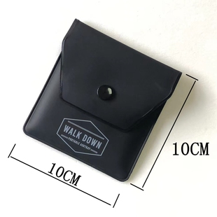 大容量烟灰缸日本便携式随身携带烟灰袋密封烟灰盒口袋旅行烟灰包