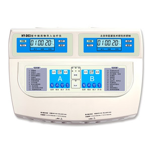 HY-D03型中频药物导入治疗仪多功能加热脉冲双通道多部位按摩仪ZD