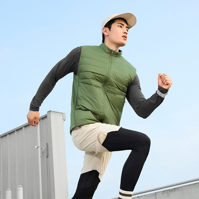 361羽绒马甲男装2026冬季新款男士超轻羽绒服雨屏防泼水运动马甲