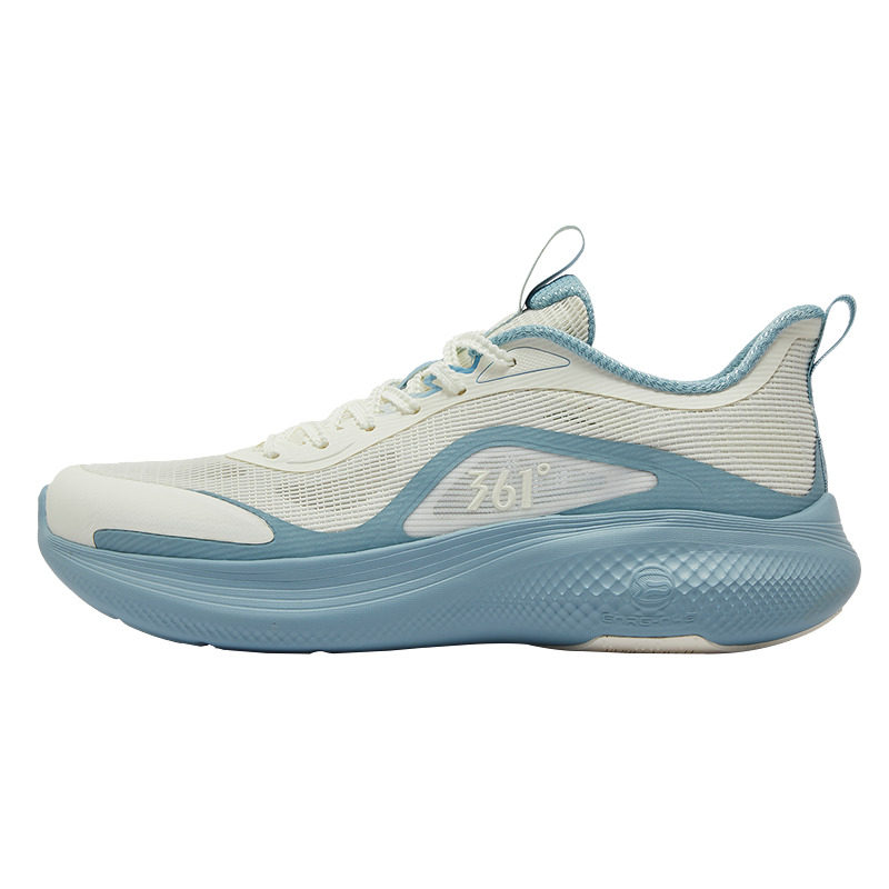 361男鞋跑步鞋冬季新款网面透气厚底运动鞋通勤鞋子减震休闲跑鞋