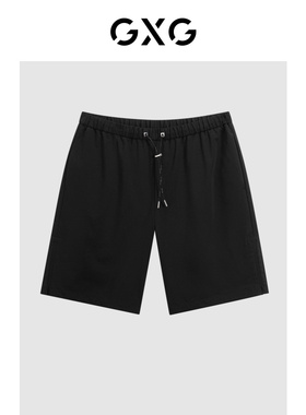 GXG男装 四面弹休闲短裤宽松运动短裤 24年夏G24X222014