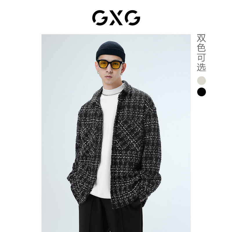 奥莱夹克GXG时尚翻领秋季