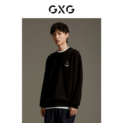 GXG男装商场同款黑色挺