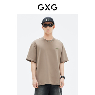 2023年夏季 T恤潮流 品GE1440841C 圆领短袖 GXG男装