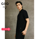 商场同款 双色提花短袖 休闲POLO衫 GXG男装 25夏新品 G25X242004