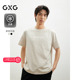 GXG男装 G25D442063 上衣25年夏新品 多色满印设计圆领短袖 T恤男士