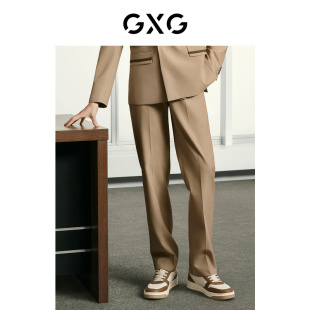 品 2023年冬季 GXG男装 多色含羊毛套西西裤