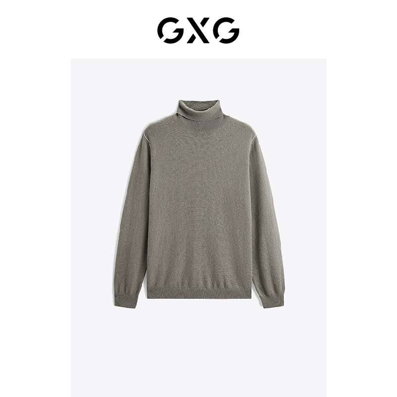 GXG男装多色柔软保暖羊绒衫2023年冬季新品
