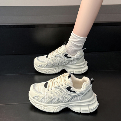 老爹鞋女款2025新款夏增高运动鞋