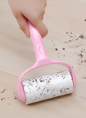 Lent remover sticky paper tearable 10cm roller clothing du