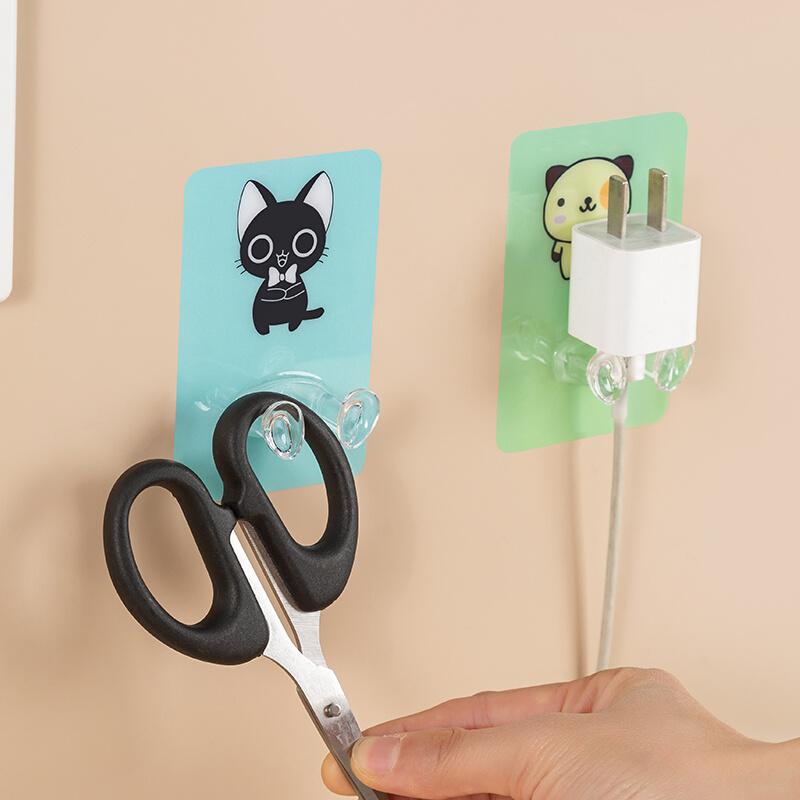 Adhesive hook strong adhesive wall multi-function plug pun