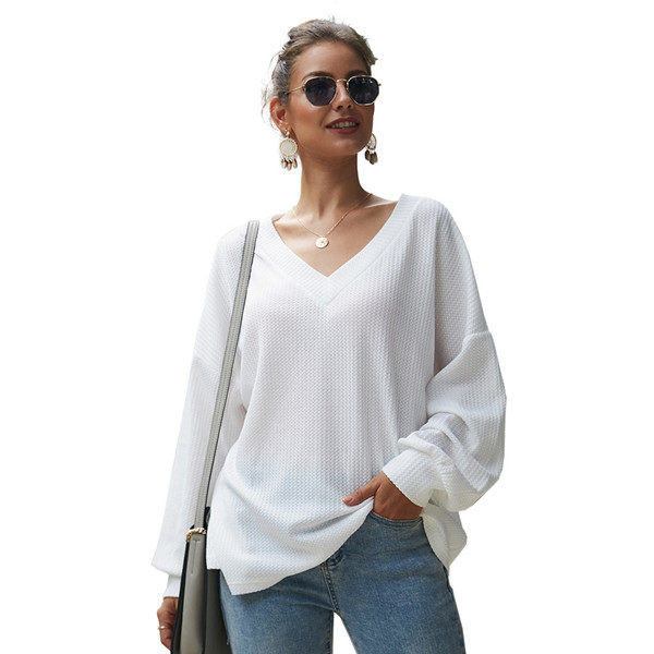 Knitted Sweater Wome Pullover V Neck Long Sleeve Jumpers毛衣|ruв категории Женская одежда, свитер - от Buy2taobao.com для оказания профессиональной услуги покупки агента Taobao