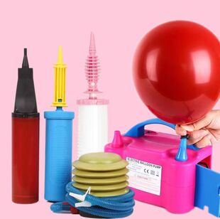 女方结婚用品双孔吹气球机充气泵充气机打气球工具电动打气筒