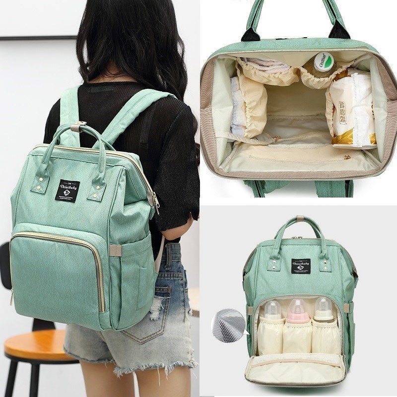 出门收纳包包包带娃宝宝出行包外出母婴背包双肩包娃娃奶粉大容量