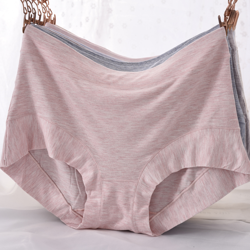 彩纱宽松舒适中腰内裤女