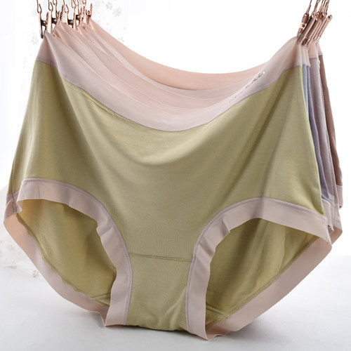 莫代尔无痕边简约内裤女