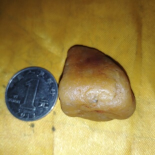 『宸宏吾天寿山田黄你好』一元拍寿山田黄石吊坠挂件摆件原石精选