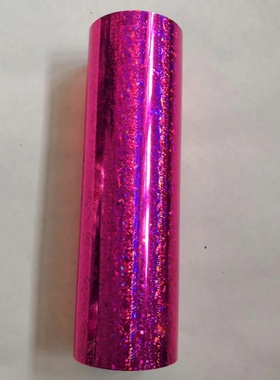 镭射烫金纸电化铝紫色小碎花过塑烫纸盒标签烫塑制品 21cm x 120m