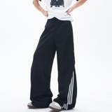 美式男女三条杠西裤侧边拉链设计6664P55，商品下架区，星座517-3