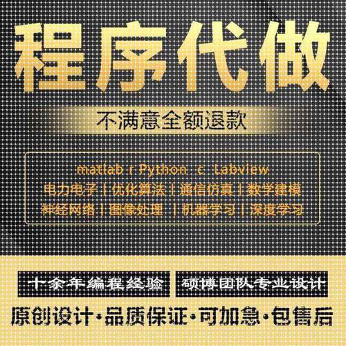 matlab代程式设计序代做代码编写帮做路径规划优化遗传粒子群算法