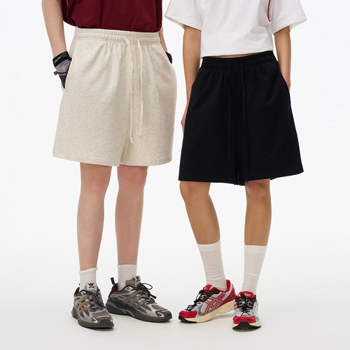 bosie美式廓形休闲短裤男