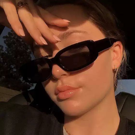 Black Sunglasses Sun Glasses Women Gradient woman Fashion